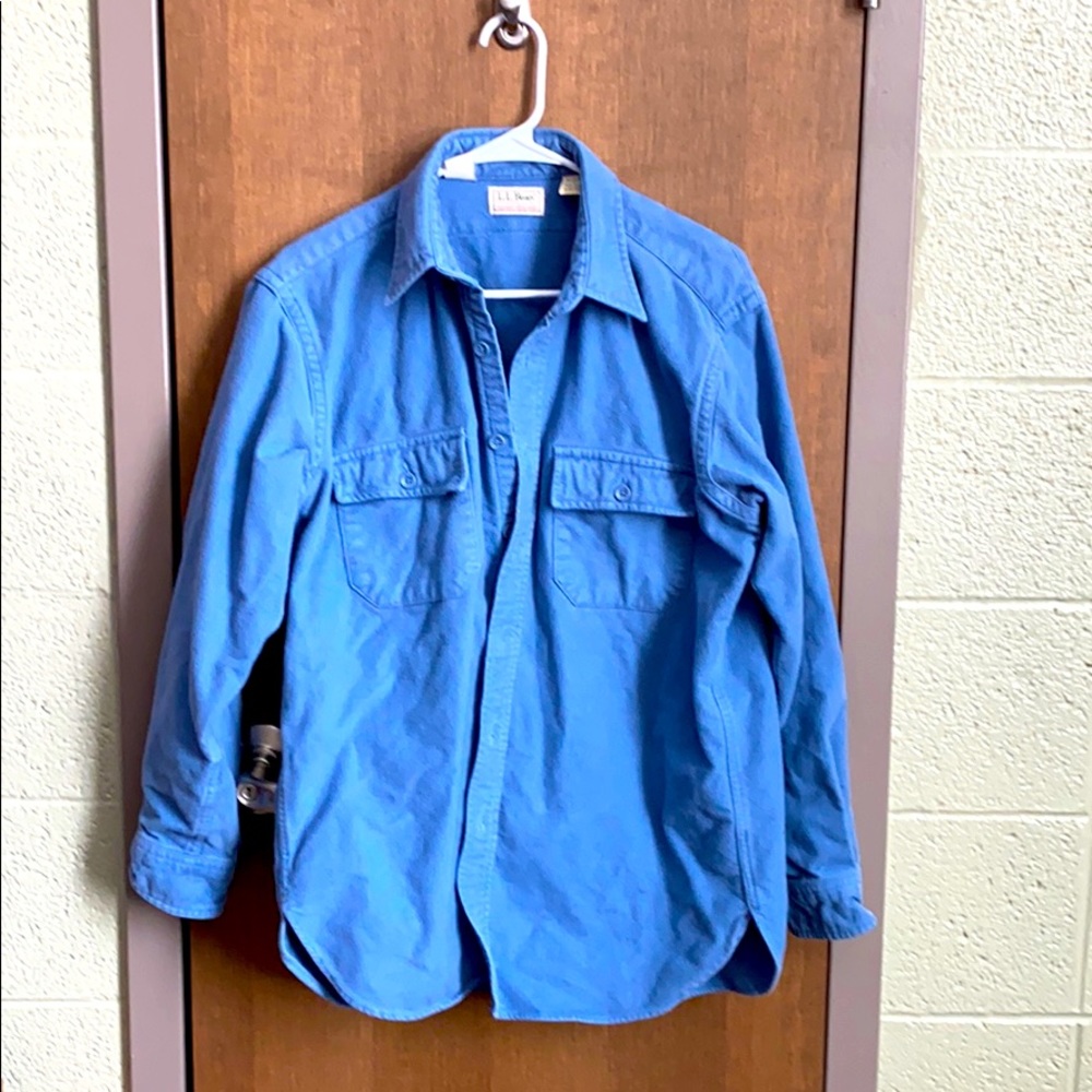 VTG L.L. Bean Chamois Cloth Shirt